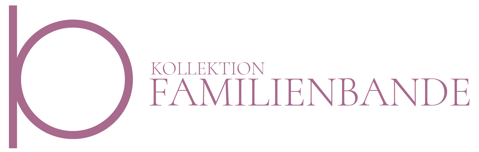 schrift rechts Familienbande