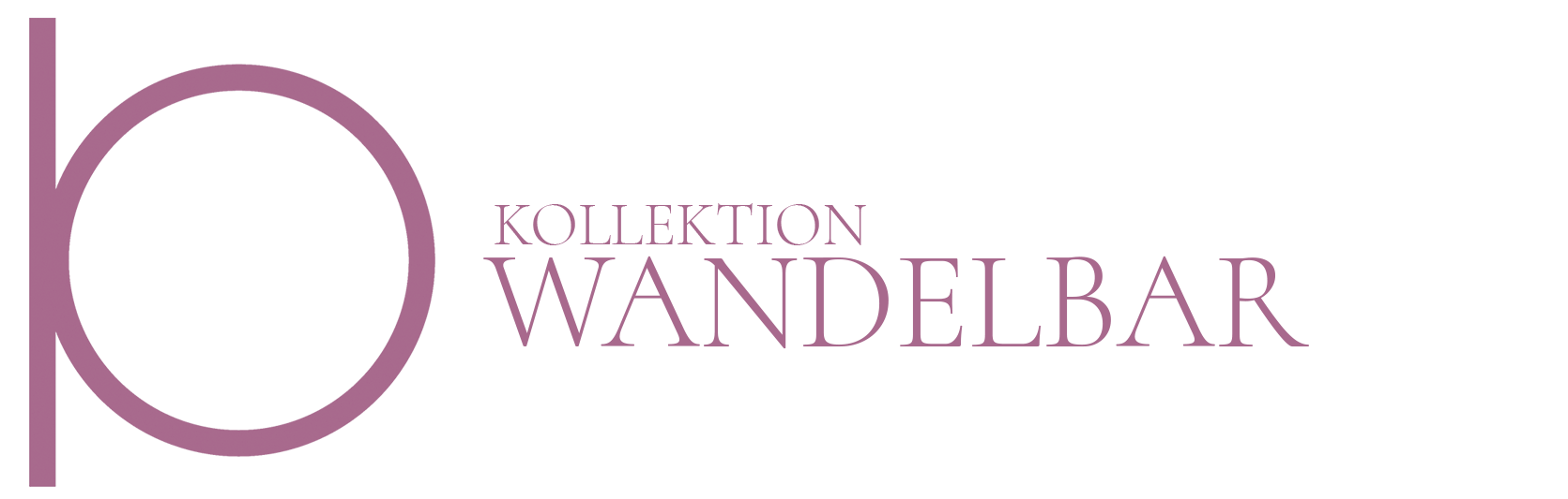 schrift rechts Wandelbar
